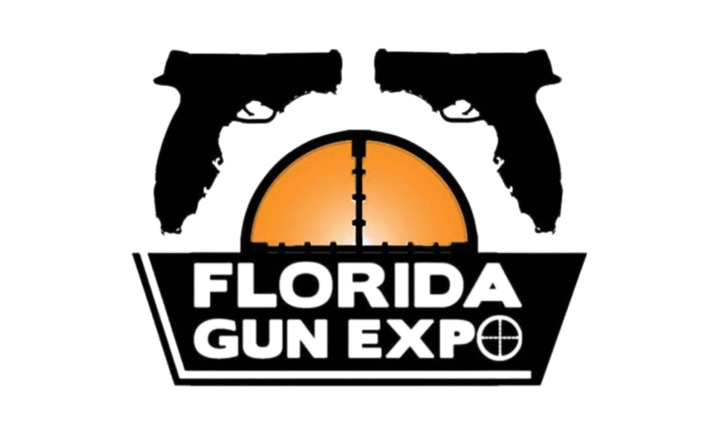 Logo of gun show promoter Florida Gun Expo that organizes Fort Lauderdale, Miramar, North Port, Winterhaven, St. Lucie, Venice Gun Shows