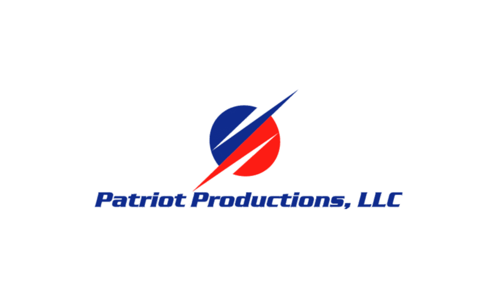 Logo of gun show promoter Patriot Productions that organizes Vero Beach and Fort Pierce Gun Shows