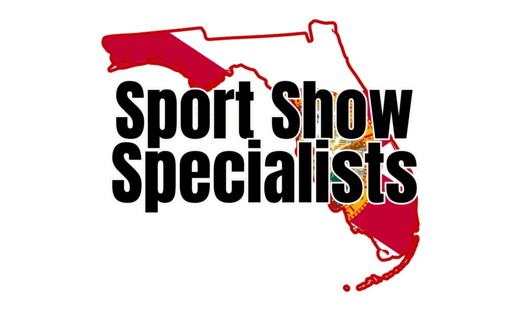 Logo of gun show promoter Sport Show Specialists that hosts the West Palm Beach Gun Show, Melbourne Gun Show, Deland Gun Show, and Eustis Gun Show