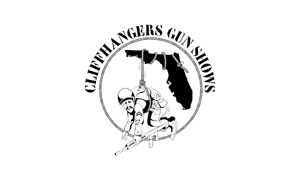 Cliffhanger Gun Shows promoter logo